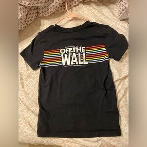 Small Black VANS t shirt